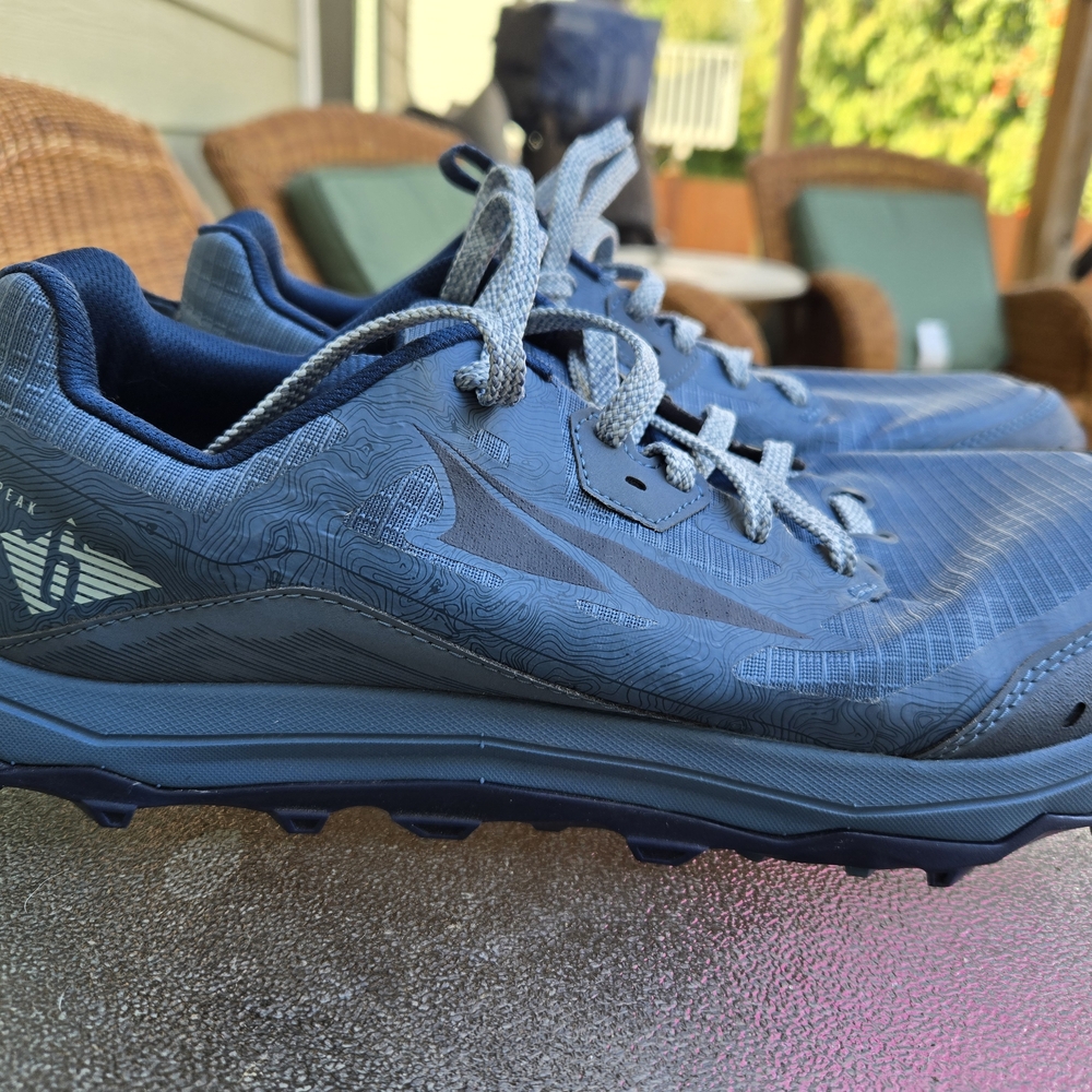 Lone Peak 6  Blue Athletic Shoes Size 9.5